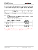 Preview for 48 page of Enfora Enabler III-G Integration Manual