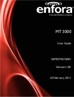 Preview for 1 page of Enfora GSM2374 User Manual