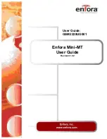 Preview for 1 page of Enfora Mini-MT GSM2228UG001 User Manual