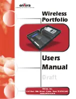 Enfora Wireless Portfolio User Manual preview