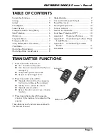 Preview for 3 page of ENFORCER 300C Owner'S Manual