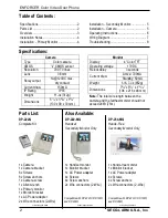 Предварительный просмотр 2 страницы ENFORCER DP-222Q Manual