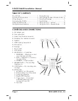 Предварительный просмотр 2 страницы ENFORCER E-920A Installation Manual