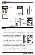 Preview for 4 page of ENFORCER E-922CPQ Manual