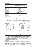 Предварительный просмотр 2 страницы ENFORCER E-931CS22RRC Installation Manual