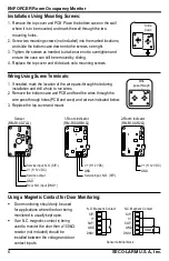 Предварительный просмотр 6 страницы ENFORCER ECO-LARM RM-R100-TLQ Manual