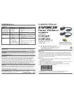 ENFORCER ENFORCER EVT-RBP-GNCQ* Installation Manual preview