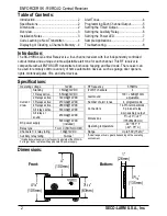 Предварительный просмотр 2 страницы ENFORCER ENFORCER SK-910RC4Q Manual