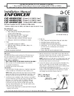 Предварительный просмотр 1 страницы ENFORCER EVP-224D2-P4Q Installation Manual