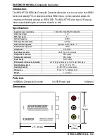 Предварительный просмотр 2 страницы ENFORCER MVA-HT01Q Manual