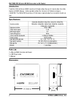 Предварительный просмотр 2 страницы ENFORCER MVA-VH01Q Manual