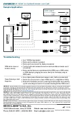 Предварительный просмотр 4 страницы ENFORCER MVE-AH1E4-42NQ Installation Manual