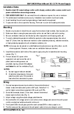 Предварительный просмотр 3 страницы ENFORCER PH-U1820-PULQ Manual