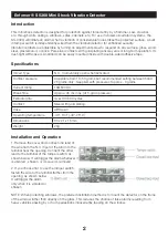 Предварительный просмотр 2 страницы ENFORCER S 5368 Operating Instructions