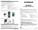 ENFORCER SD-8202GT-PEQ Manual предпросмотр