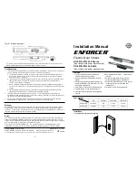 Preview for 1 page of ENFORCER SD-991A-E1Q Installation Manual