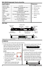 Preview for 2 page of ENFORCER SECO-LARM SD-961A-36SLQ Manual