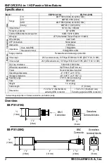 Предварительный просмотр 2 страницы ENFORCER Seco-Larm SLI EB-P101-01HQ Manual