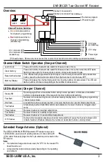 Предварительный просмотр 3 страницы ENFORCER SK-939TP2AQ Installation Manual