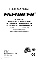 ENFORCER SLI 820R Tech  Manual preview