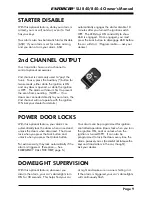 Preview for 9 page of ENFORCER SLI 840 Owner'S Manual