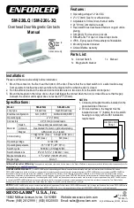 ENFORCER SM-226LQ Manual preview