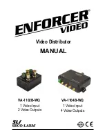 Предварительный просмотр 1 страницы ENFORCER VA-1102B-WQ Manual Manual