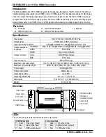 Предварительный просмотр 2 страницы ENFORCER VC-3YAQ User Manual