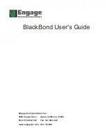 Engage Communication BlackBond User Manual preview