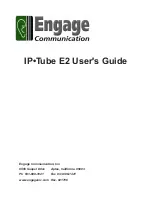 Engage Communication IP-Tube E2 User Manual предпросмотр