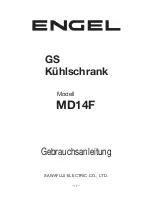 Preview for 17 page of Engel MD14F Owner'S Manual