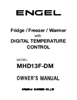 Engel MHD13F-DM Owner'S Manual предпросмотр