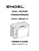 Engel MR040F-U1 Owner'S Manual preview