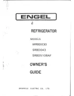 Предварительный просмотр 1 страницы Engel MRBD030 Owner'S Manual