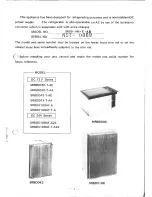 Предварительный просмотр 3 страницы Engel MRBD030 Owner'S Manual