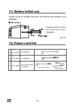 Предварительный просмотр 22 страницы Engel MT35F-G3ND-V Owner'S Manual