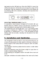 Предварительный просмотр 12 страницы Engel MT35F-G4ND-V Owner'S Manual