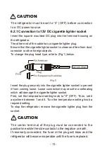 Предварительный просмотр 14 страницы Engel MT35F-G4ND-V Owner'S Manual