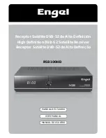 Preview for 1 page of Engel RS8100HD User Manual