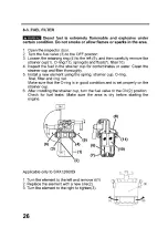 Предварительный просмотр 27 страницы Engel SHX12000Di Owner'S Manual