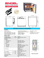 Предварительный просмотр 1 страницы Engel ST68E Specifications