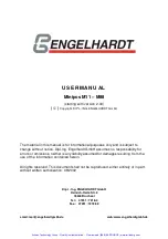 Предварительный просмотр 2 страницы Engelhardt Minipos M Series User Manual