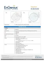 Предварительный просмотр 4 страницы EnGenius ECB3500 Brochure & Specs