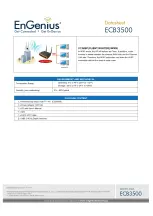 Предварительный просмотр 7 страницы EnGenius ECB3500 Brochure & Specs