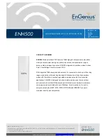 EnGenius ENH500 Brochure & Specs предпросмотр