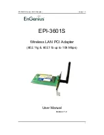 Preview for 1 page of EnGenius EPI-3601S User Manual