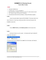 Preview for 1 page of EnGenius ESR6670 Quick Start Manual