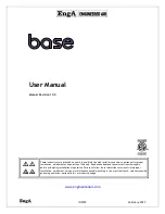 Engineered air base User Manual предпросмотр