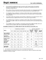 Предварительный просмотр 7 страницы Engineered air DG SERIES Installation, Operation And Maintenance Manual