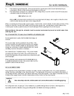 Предварительный просмотр 15 страницы Engineered air DG SERIES Installation, Operation And Maintenance Manual